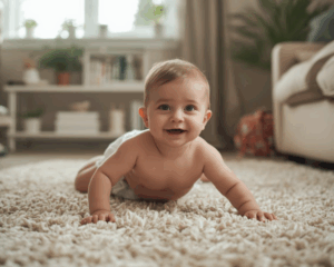 Hypoallergenic Carpet Cleaning, Baby Crawling on Carpet