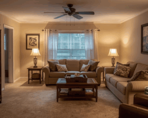 Cozy Clean Living room