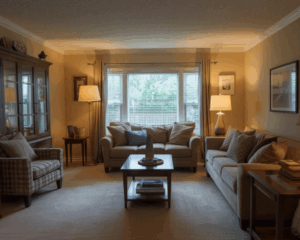 Cozy Clean Living room